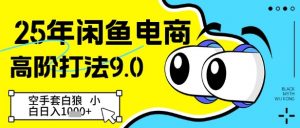 25年闲鱼电商高阶打法9.0，空手套白狼，小白日入几张-网创学习资源