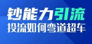 钞能力引流：投流如何弯道超车，投流系数及增长方法，创造爆款短视频-网创学习资源