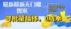 最新0成本项目，不看广告、不养号，纯挂机单号一天50+，收益时时可见，提现秒到账【揭秘】-网创学习资源