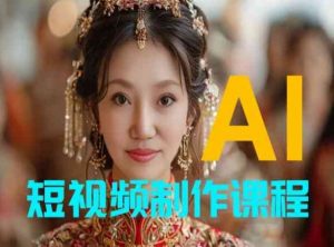 【AI短视频制作】教你足不出户，AI帮你自动生成短视频，适用于摄影师、导演、剪辑-网创学习资源