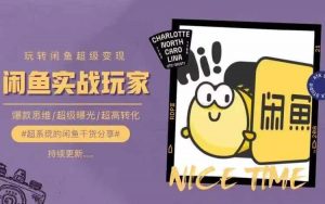 从0到1系统玩转闲鱼变现，教你核心选品思维，提升产品曝光及转化率-网创学习资源