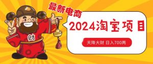 价值1980更新2024淘宝无货源自然流量， 截流玩法之选品方法月入1.9个w【揭秘】-网创学习资源