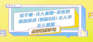 宝子哥·无人直播-非实时防风技术(更新8月)无人半无人直播-网创学习资源