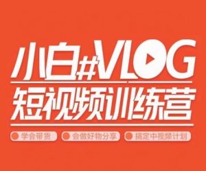 小呆说视–小白VLOG短视频训练营，学会带货、好物、直播、中视频-网创学习资源